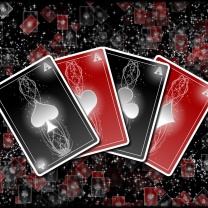 Обои Poker cards 208x208