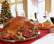Обои Turkey on Thanksgiving Day 176x144