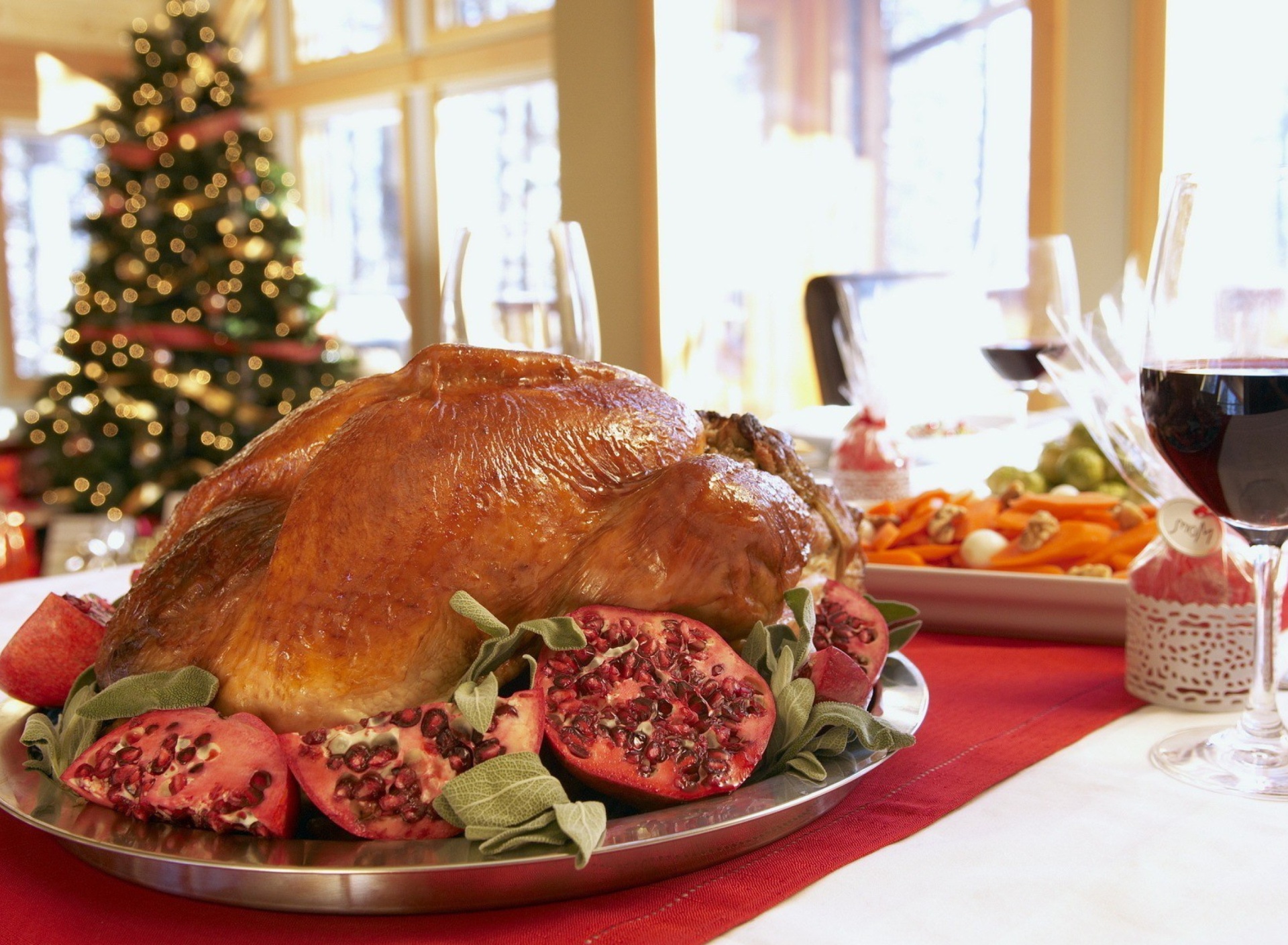 Обои Turkey on Thanksgiving Day 1920x1408