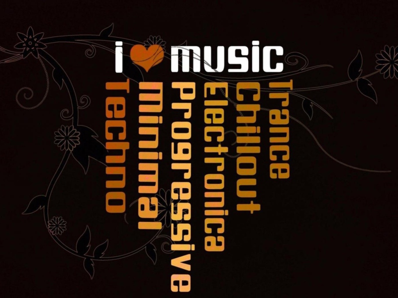 Screenshot №1 pro téma I Love Music 800x600