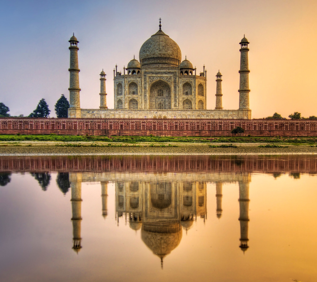 Das Taj Mahal India Wallpaper 1080x960