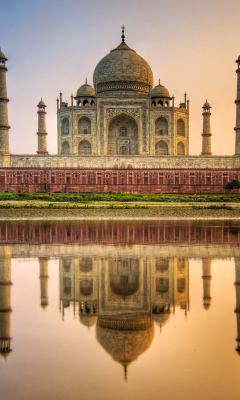 Taj Mahal India screenshot #1 240x400