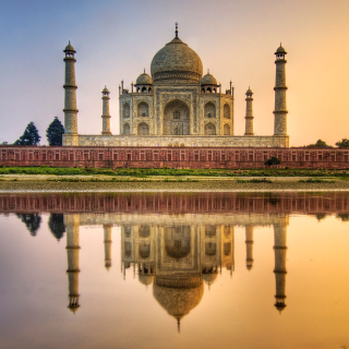 Taj Mahal India - Obrázkek zdarma pro 128x128