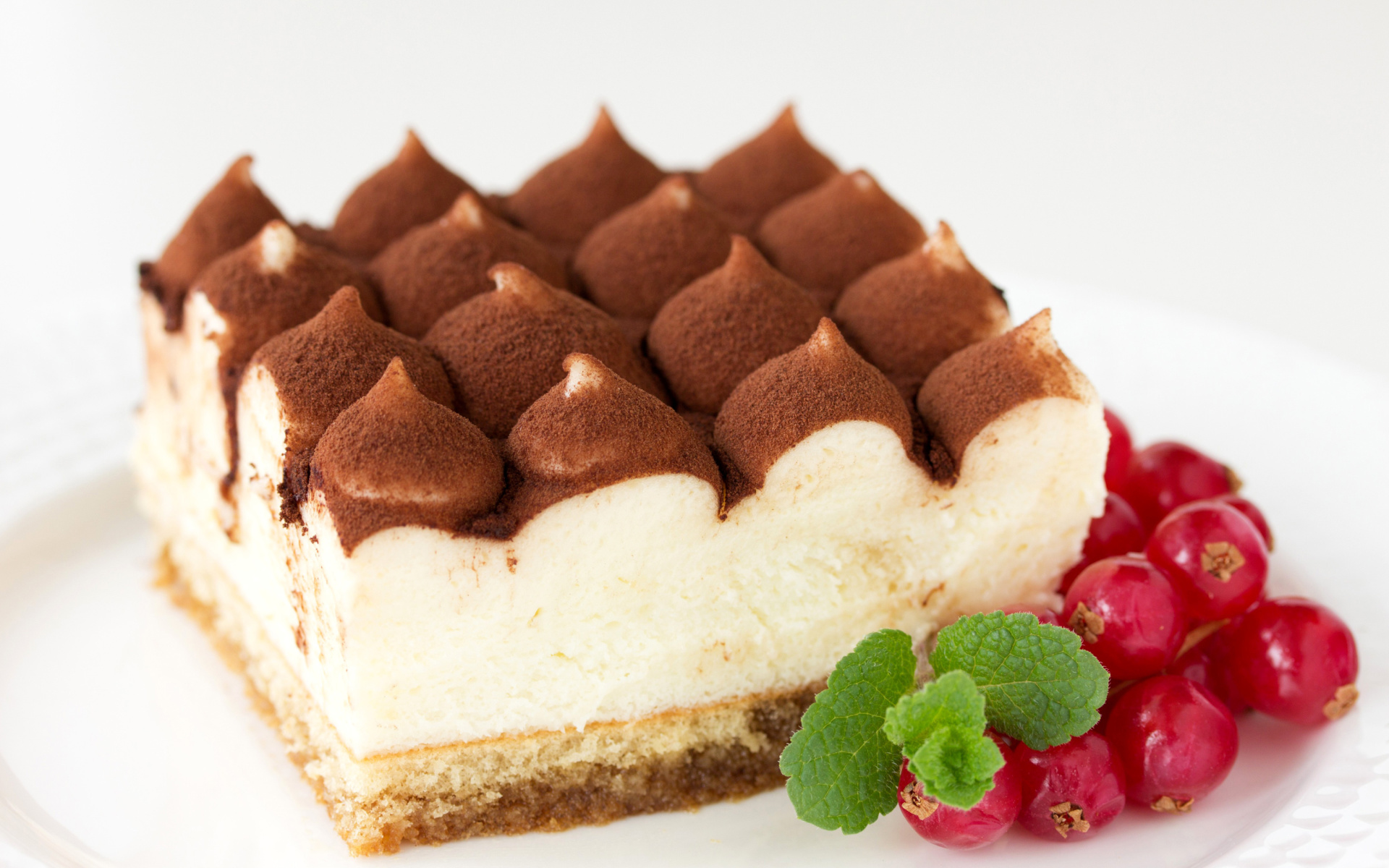 Das Tiramisu Coffee Flavored Italian Dessert Wallpaper 1920x1200