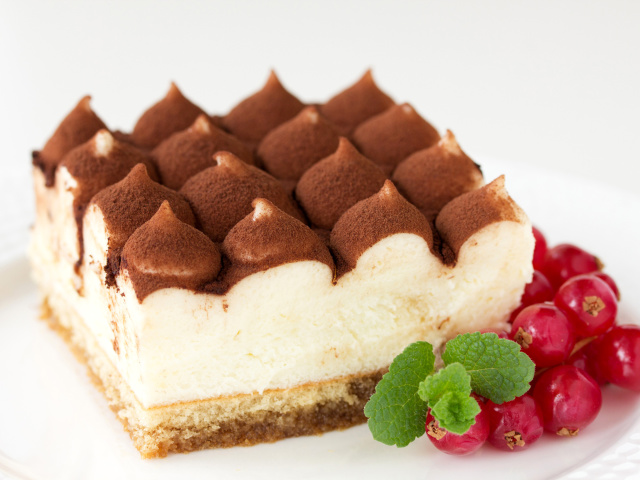 Screenshot №1 pro téma Tiramisu Coffee Flavored Italian Dessert 640x480