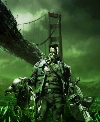 Terminator 4 - Obrázkek zdarma pro Nokia X7