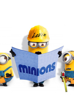 Fondo de pantalla Minions 240x320