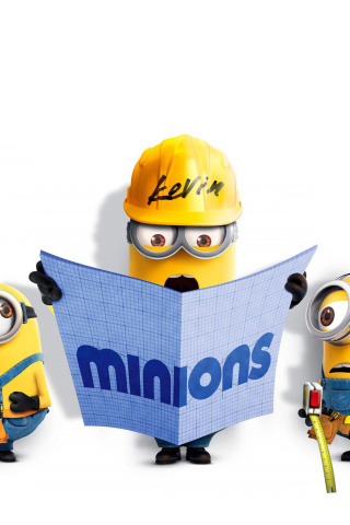 Fondo de pantalla Minions 320x480