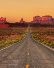 Sfondi Monument Valley in Arizona 176x220