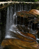 Fondo de pantalla Waterfall 128x160
