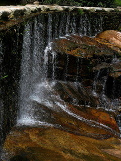 Das Waterfall Wallpaper 240x320