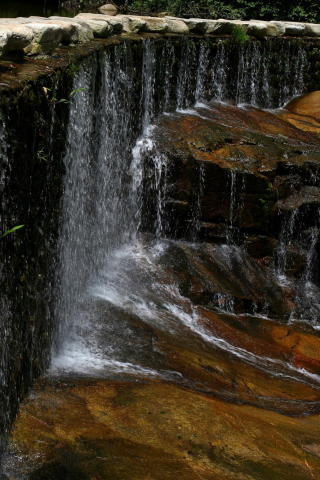 Screenshot №1 pro téma Waterfall 320x480