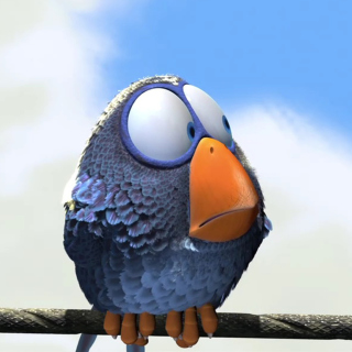 Angry Bird - Obrázkek zdarma pro iPad mini