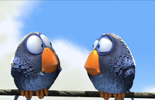 Angry Bird - Obrázkek zdarma pro HTC Desire 310
