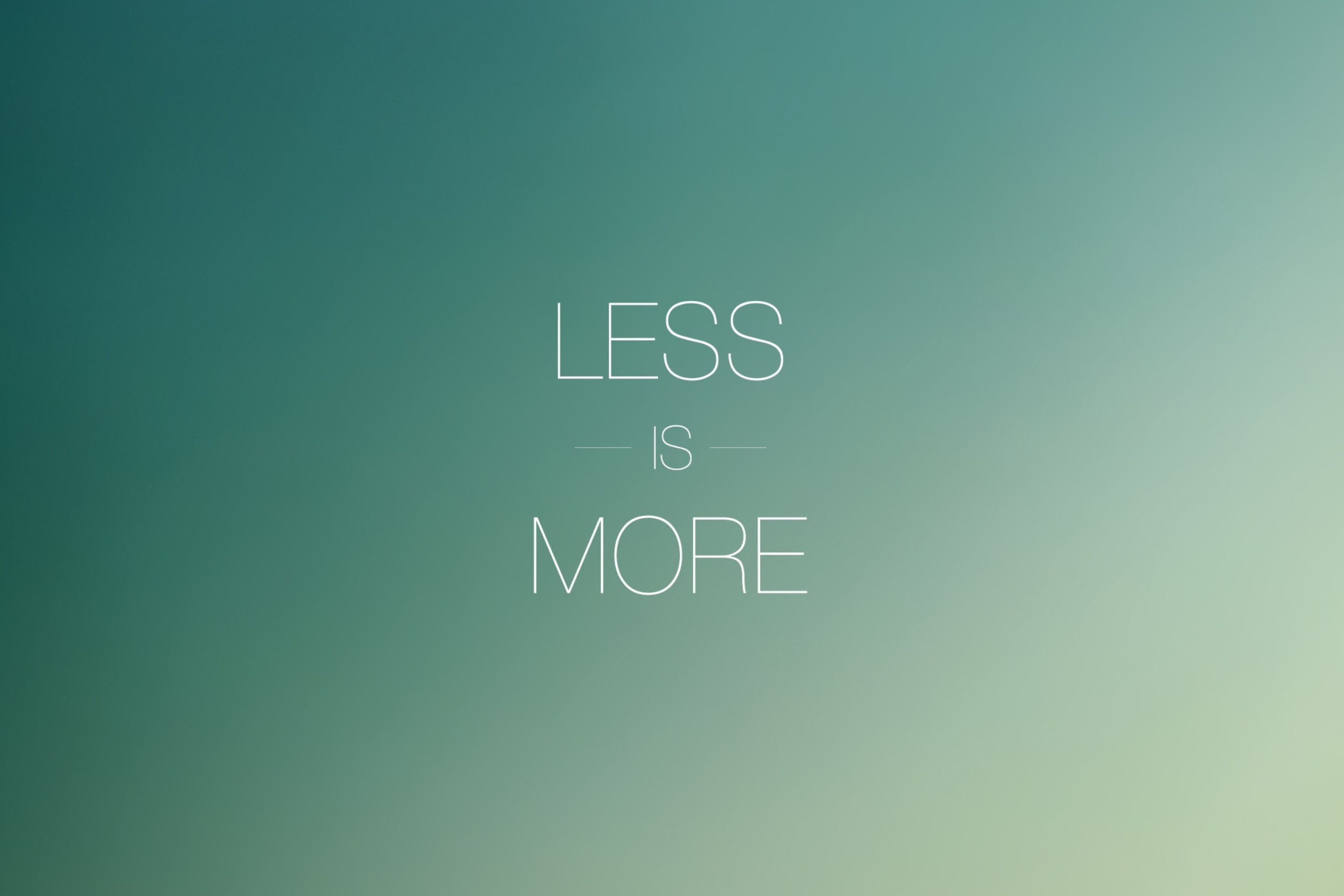 Less Is More screenshot #1 2880x1920