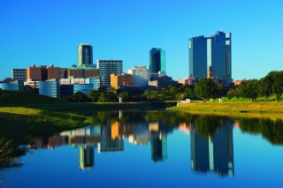 Fort Worth Skyscrapers in Texas - Obrázkek zdarma 