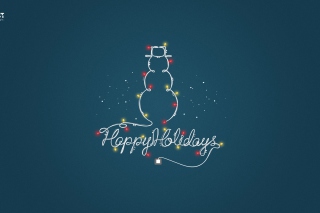 Happy Holidays - Obrázkek zdarma pro HTC EVO 4G