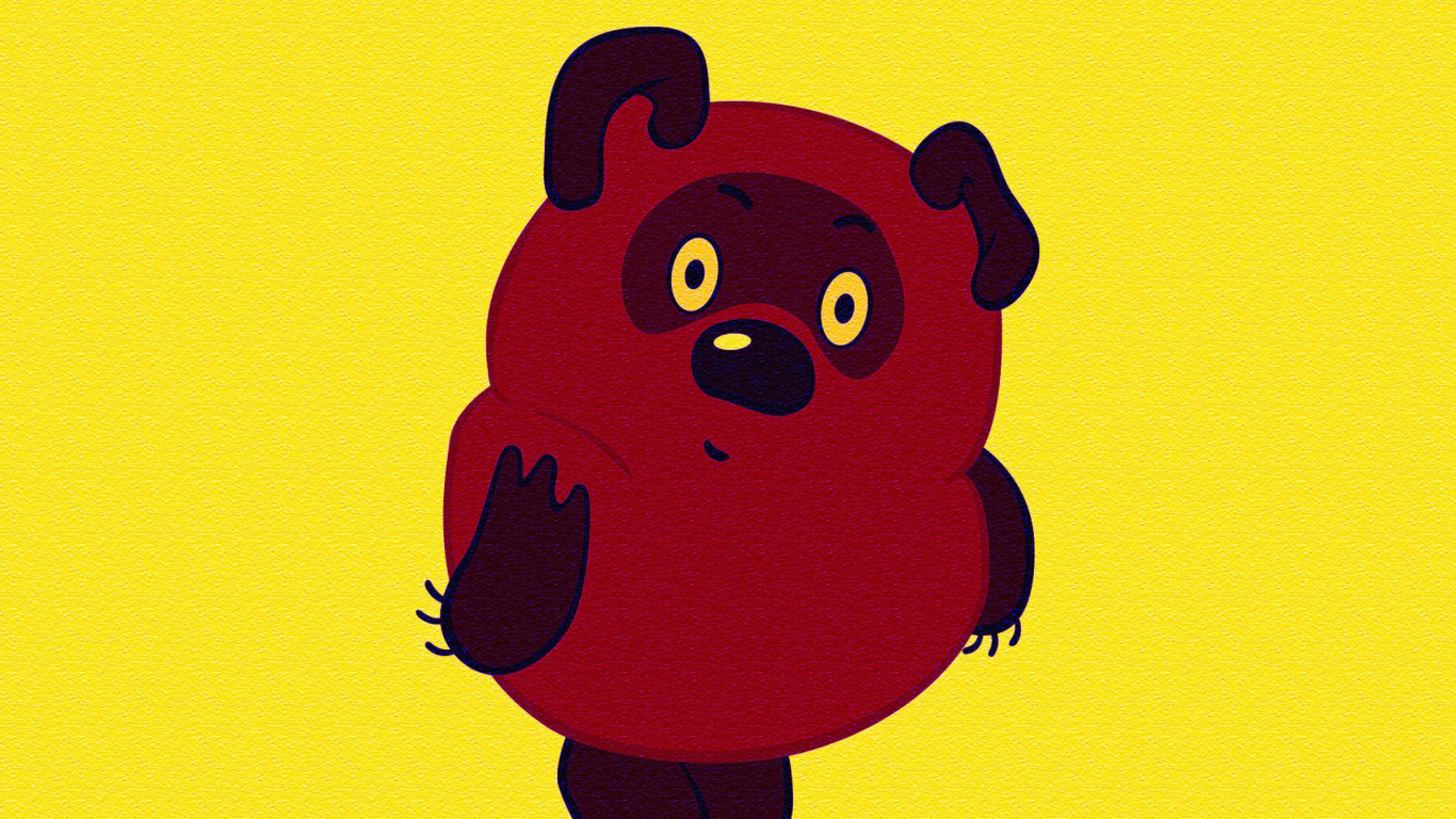 Screenshot №1 pro téma Russian Cartoon Character Winnie Pooh 1366x768