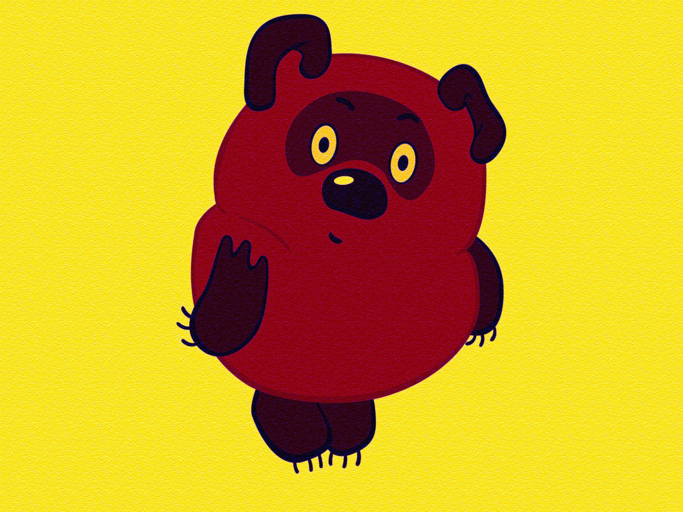 Screenshot №1 pro téma Russian Cartoon Character Winnie Pooh 1400x1050