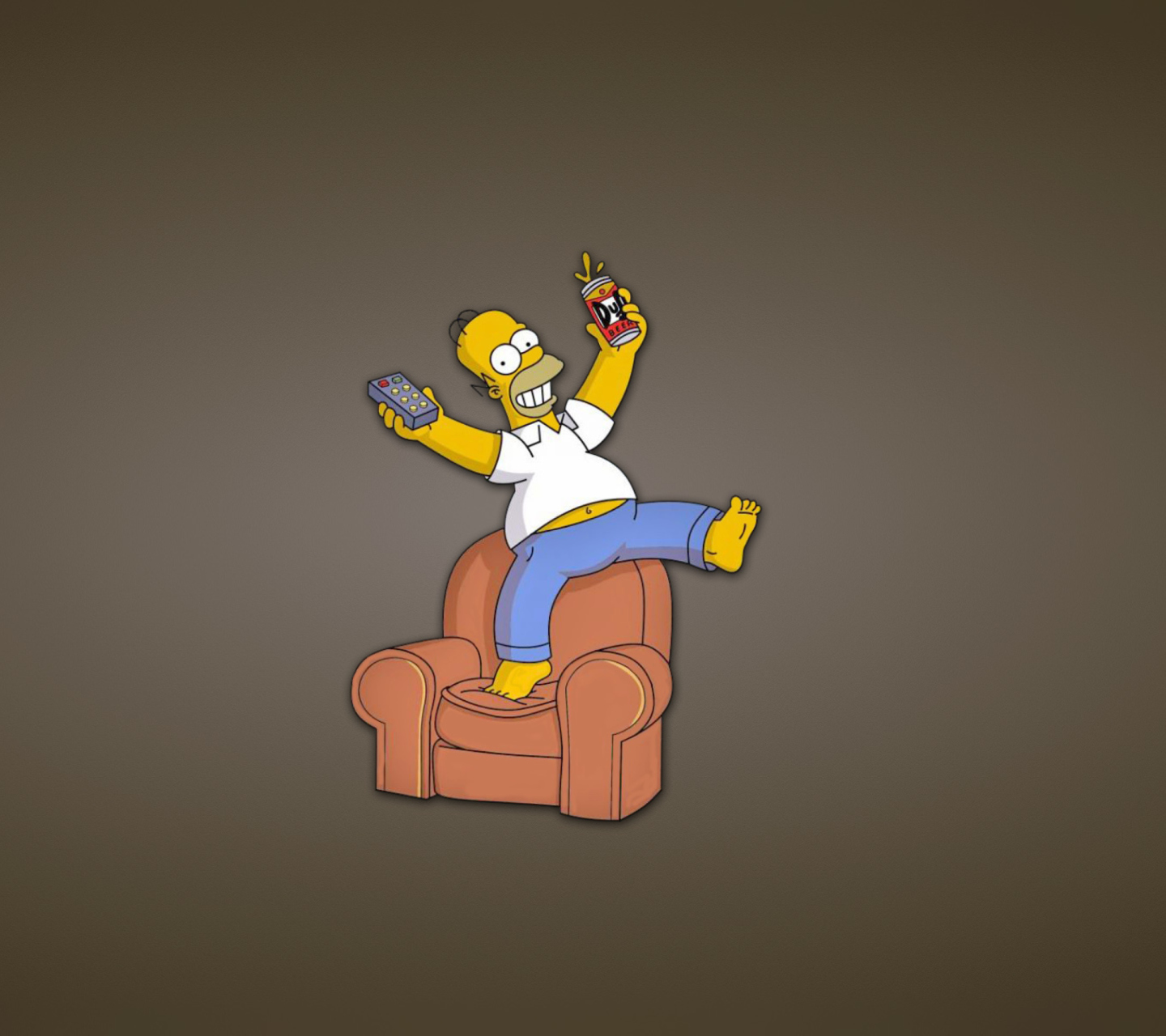 Das Homer Simpson Wallpaper 1440x1280