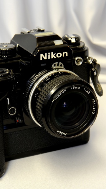 Screenshot №1 pro téma Nikon FA Single lens Reflex Camera 360x640