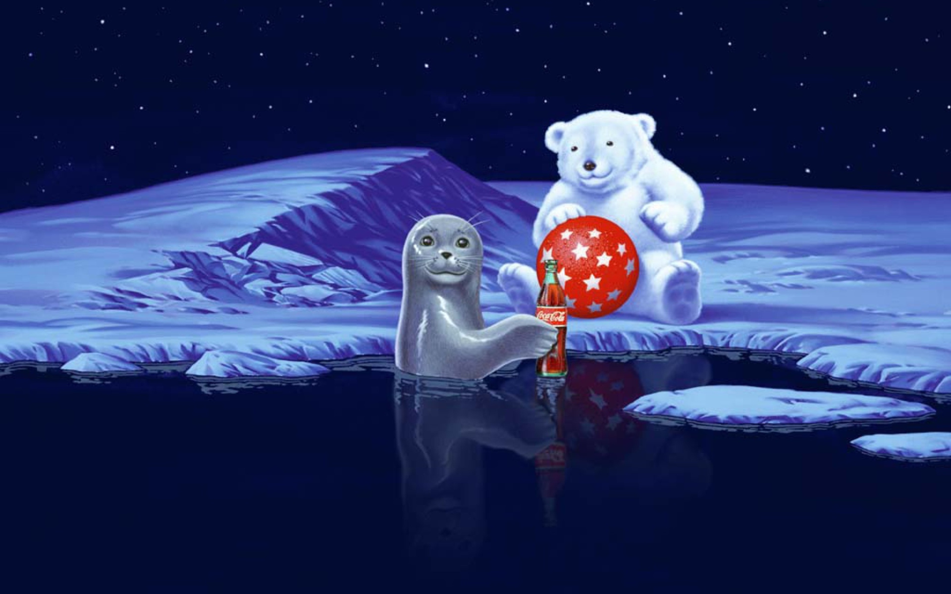 Seal Bear And Cola screenshot #1 1920x1200