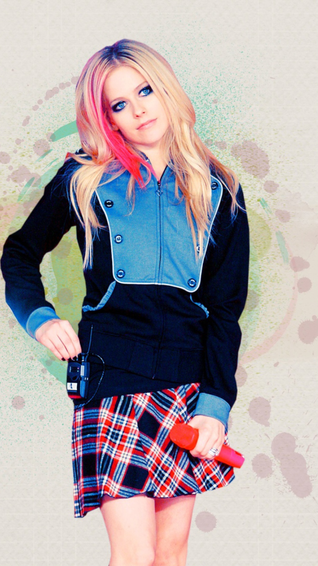Fondo de pantalla Avril Lavigne 1080x1920