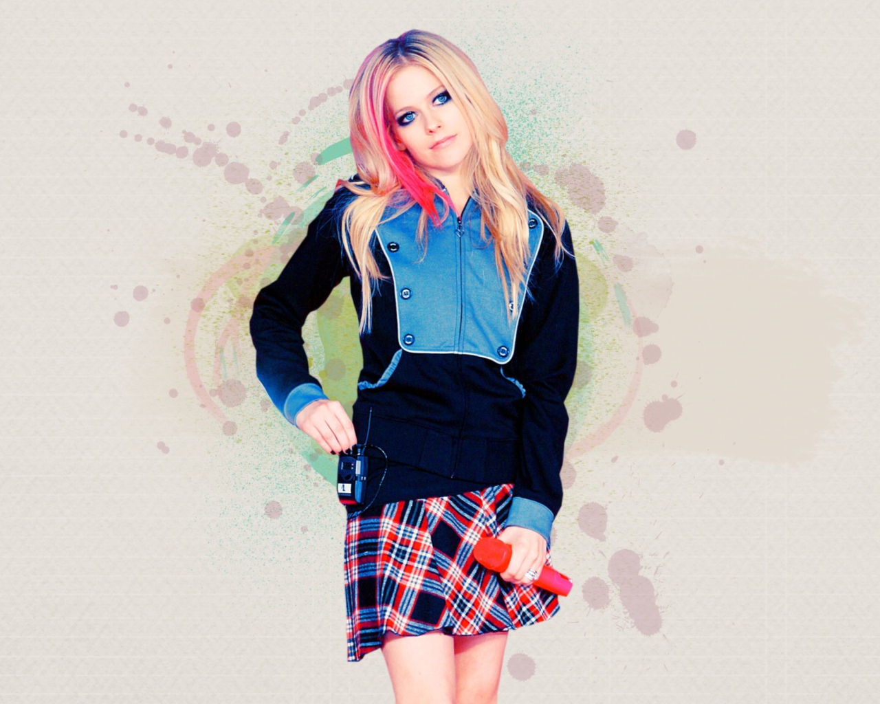 Screenshot №1 pro téma Avril Lavigne 1280x1024