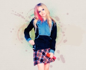 Das Avril Lavigne Wallpaper 176x144
