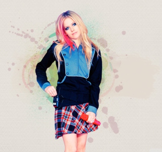 Avril Lavigne papel de parede para celular para iPad 3