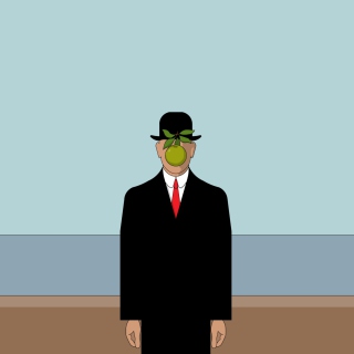 Rene Magritte Painting - Obrázkek zdarma pro iPad mini 2