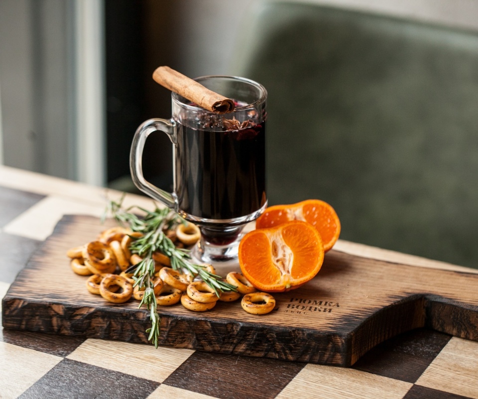 Hot Mulled Wine wallpaper 960x800