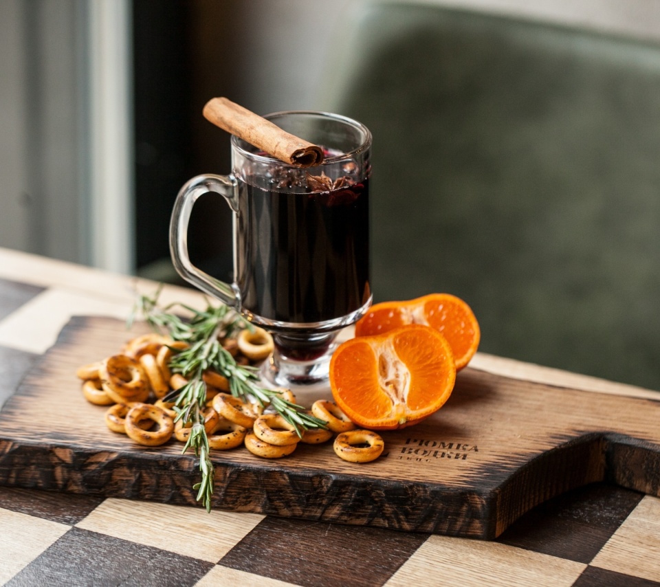 Hot Mulled Wine wallpaper 960x854