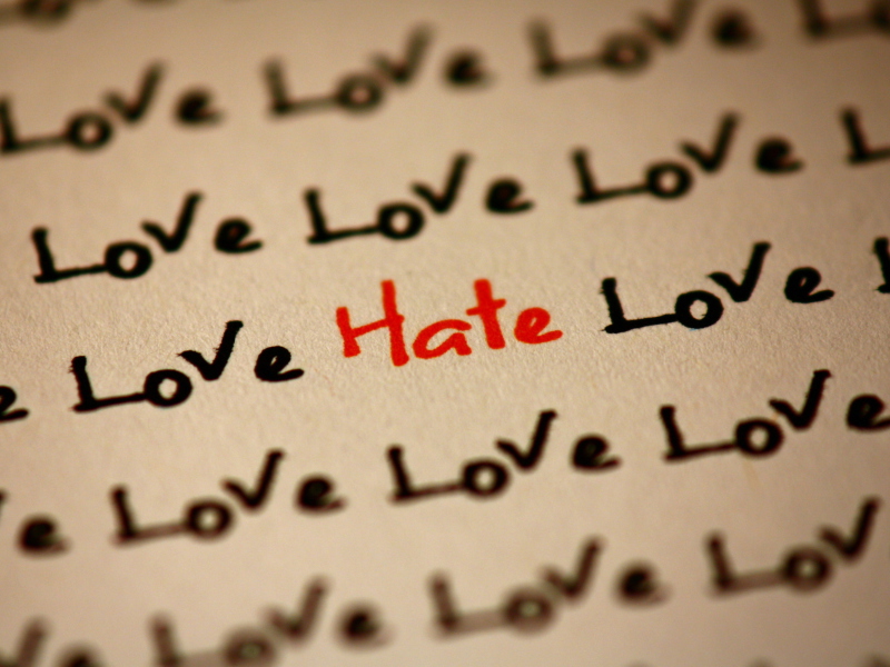 Das Love And Hate Wallpaper 800x600