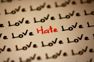 Free Love And Hate Picture for Android, iPhone and iPad