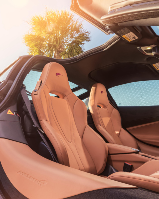 Mclaren MSO 720S Coupe Interior - Obrázkek zdarma pro 176x220