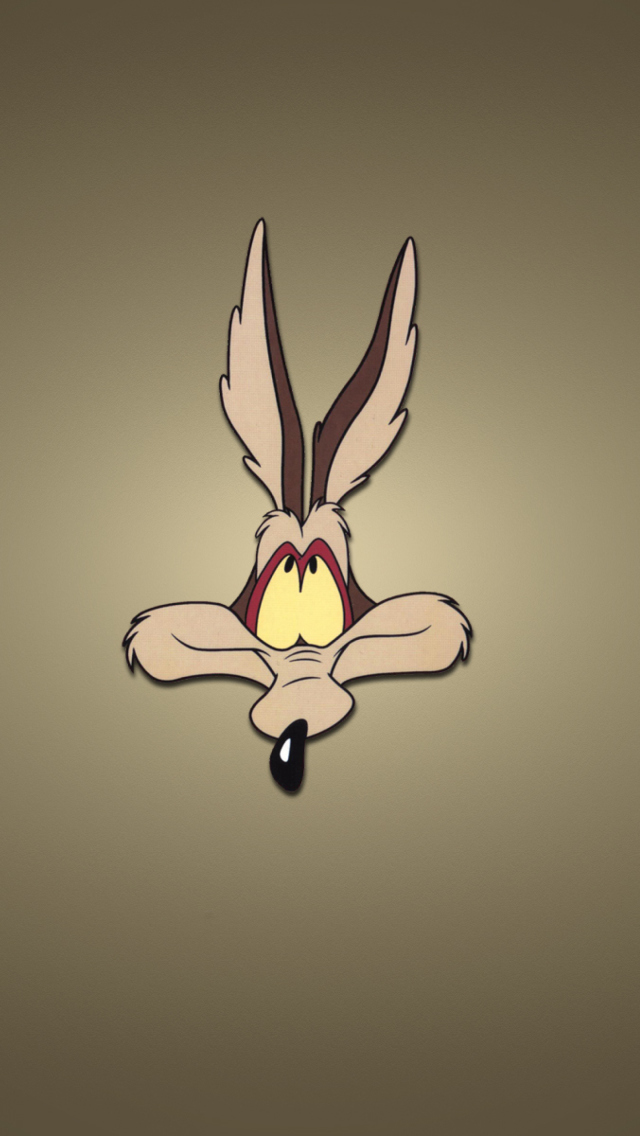 Fondo de pantalla Looney Tunes Wile E. Coyote 640x1136