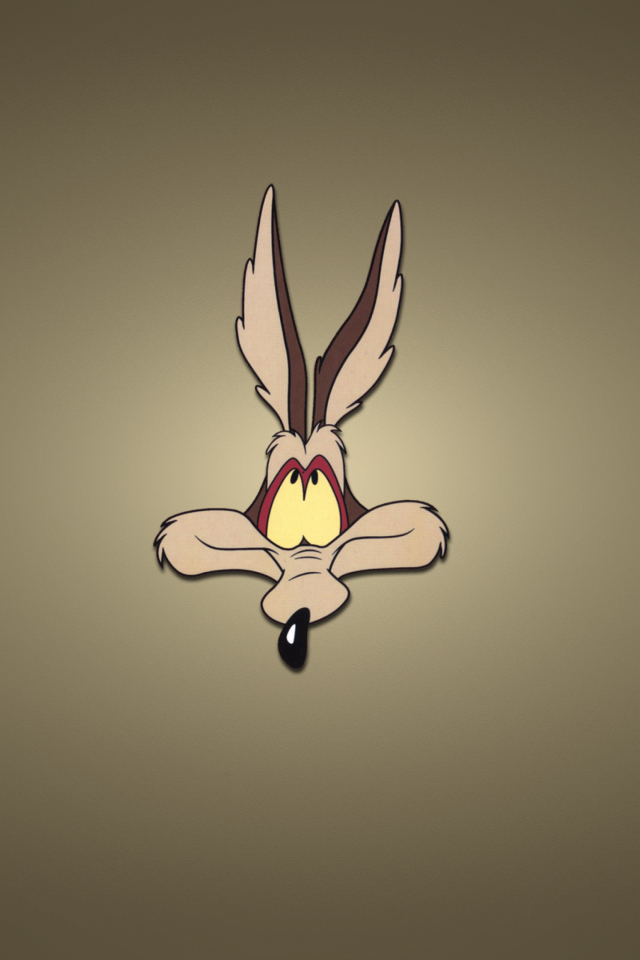 Das Looney Tunes Wile E. Coyote Wallpaper 640x960