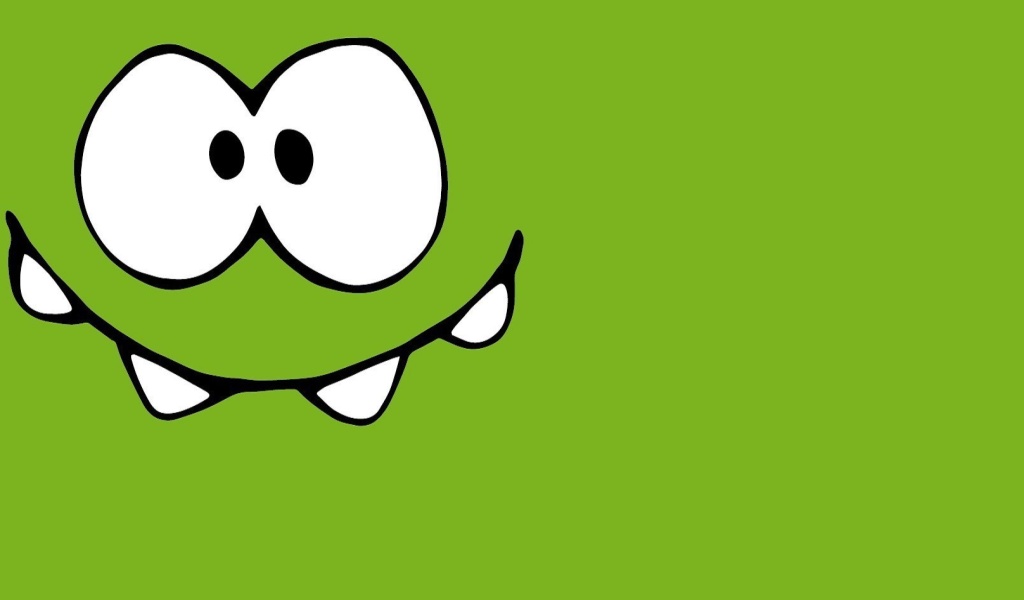 Om Nom from game Cut the Rope screenshot #1 1024x600