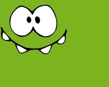 Das Om Nom from game Cut the Rope Wallpaper 220x176