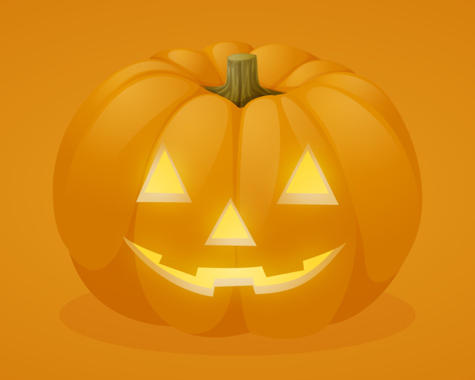 Screenshot №1 pro téma Halloween Pumpkin 1600x1280
