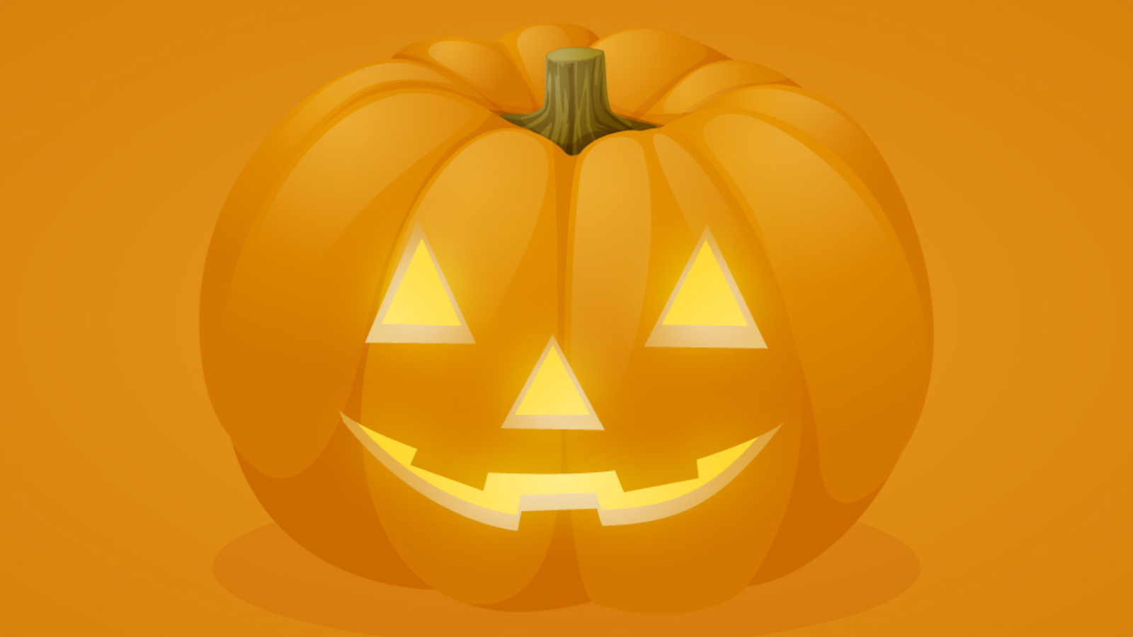 Screenshot №1 pro téma Halloween Pumpkin 1600x900