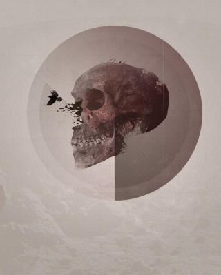 Skull - Obrázkek zdarma pro iPhone 5S