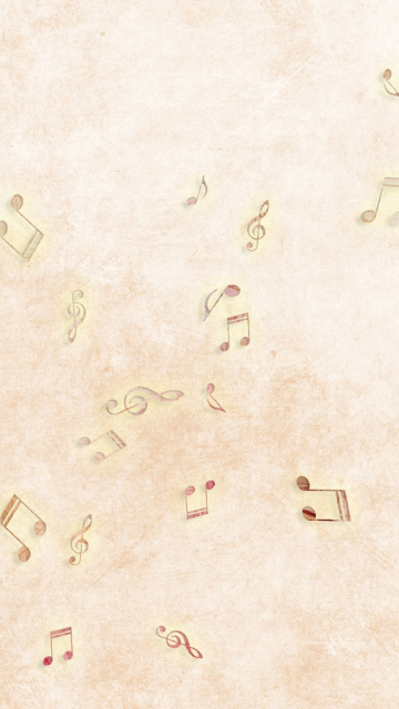 Das Music Notes Wallpaper 360x640
