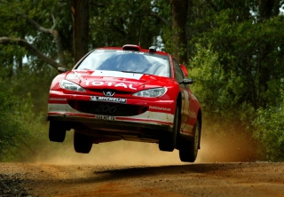 Auto Racing WRC Peugeot - Obrázkek zdarma pro 1280x720