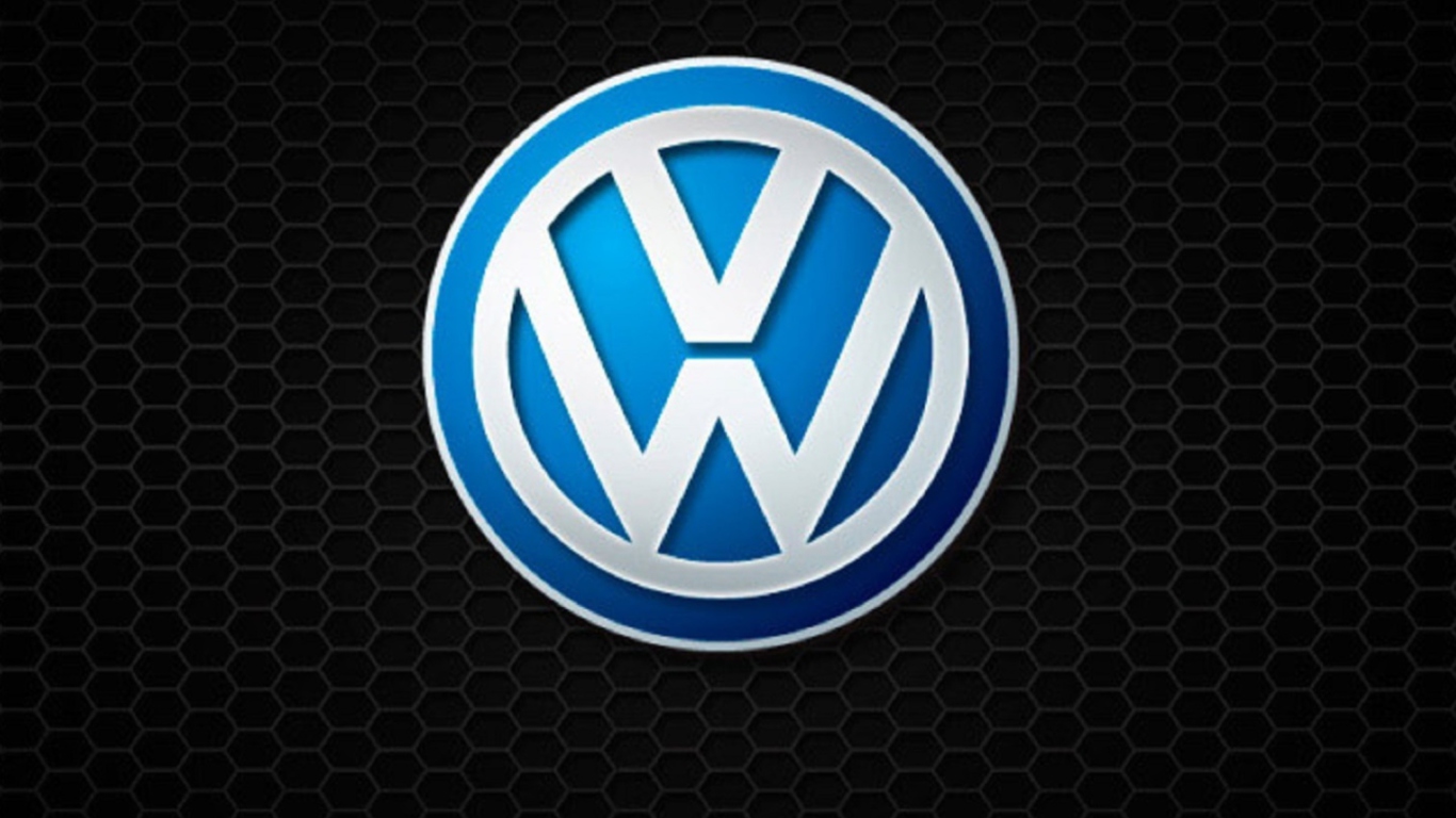 Fondo de pantalla Volkswagen_Logo 1366x768