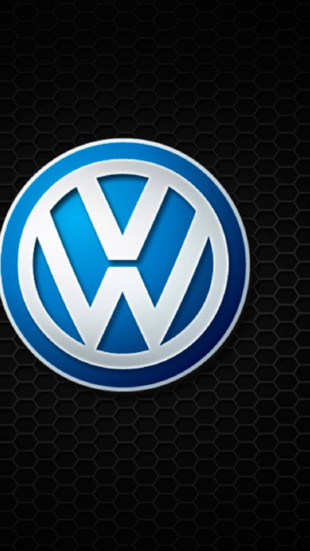 Обои Volkswagen_Logo 640x1136