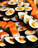 Japanese Sushi Rolls screenshot #1 128x160