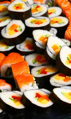 Japanese Sushi Rolls screenshot #1 240x400