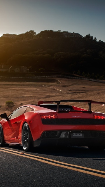 Fondo de pantalla Lamborghini Gallardo LP 570-4 Superleggera 360x640